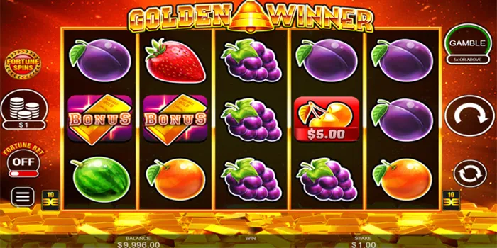 Fitur Bonus Slot Golden Winner